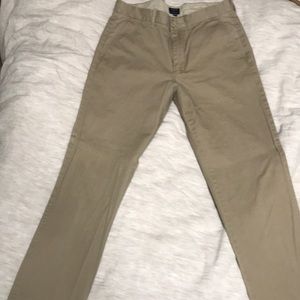 J. Crew Sutton khaki chinos